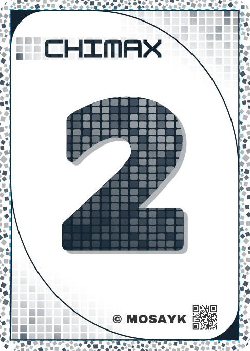 CHIMAX 2 card, ebony colorway